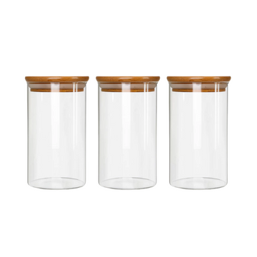 Kit 3 Potes Herméticos Gaia
