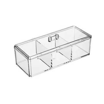 Caixa Organizadora Clearfox - 3 Divisórias