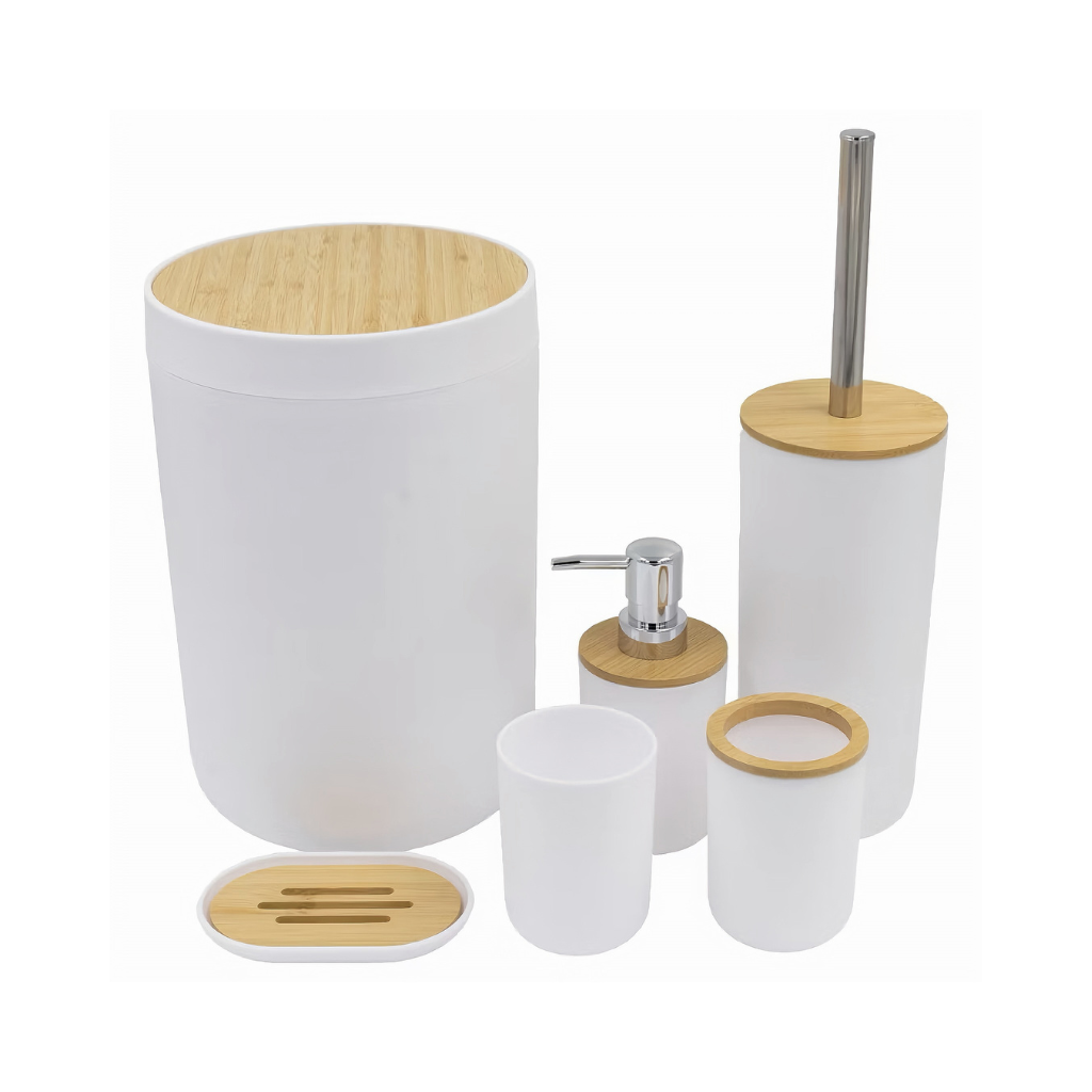 Kit Banheiro 6 ou 4 Peças Gaia