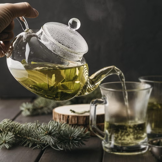 Chaleira de Vidro Borossilicato com Infusor