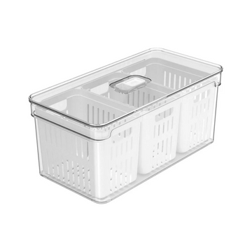 Organizador com Cesto Triplo Freshfox