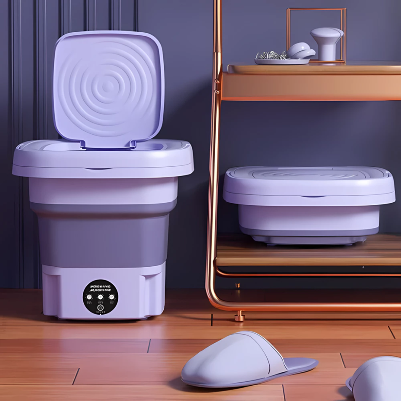 CleanFox™ - Mini Máquina de Lavar Roupa