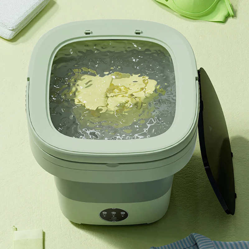 CleanFox™ - Mini Máquina de Lavar Roupa
