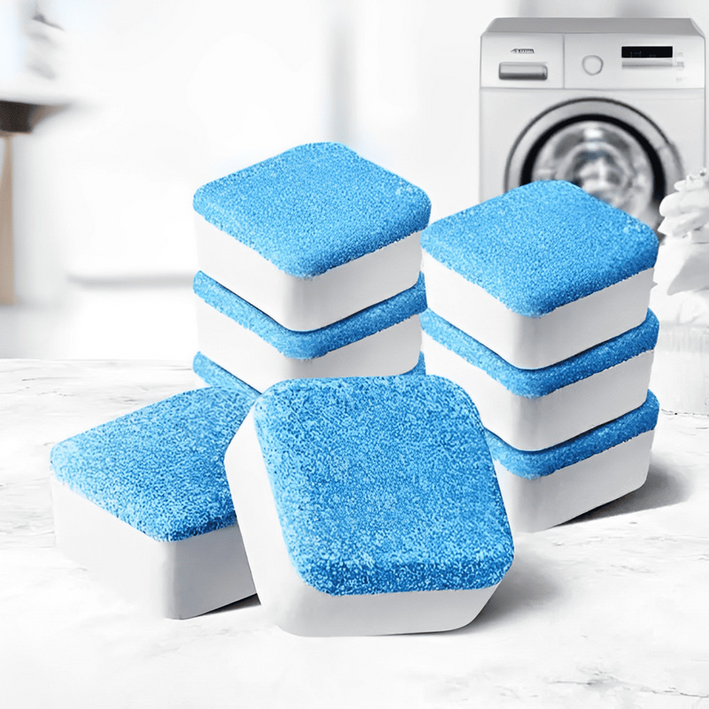 EcoClean™  - Pastilhas para Limpeza de Máquina de Lavar