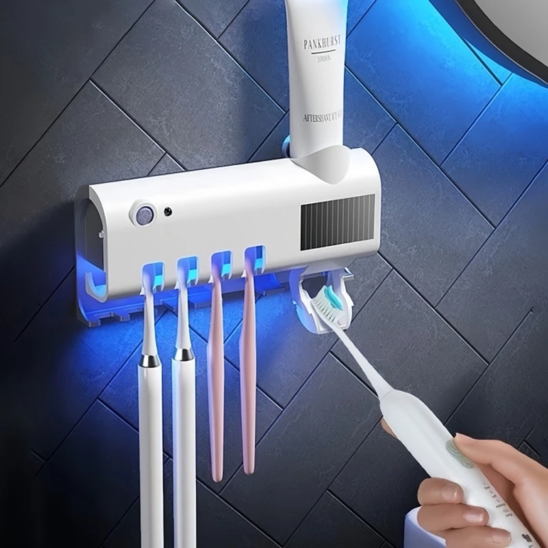 SafeBrush™  - Suporte Esterilizador de Escova de Dentes